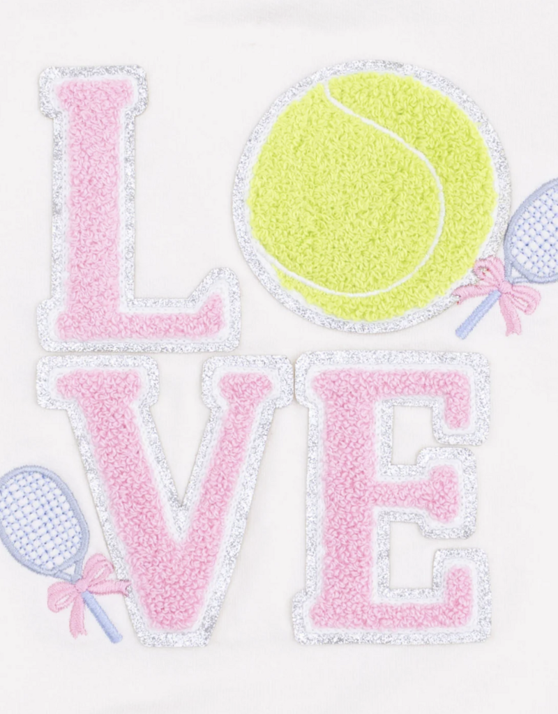 Angel Dear Pretty Tennis Ruffle Sweatshirt