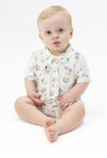 Angel Dear Country Club Dogs Neutral Polo Shortie