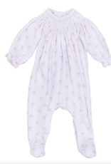Magnolia Baby Amelias Classic Pink Bishop Footie