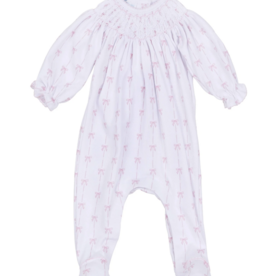 Magnolia Baby Amelias Classic Pink Bishop Footie