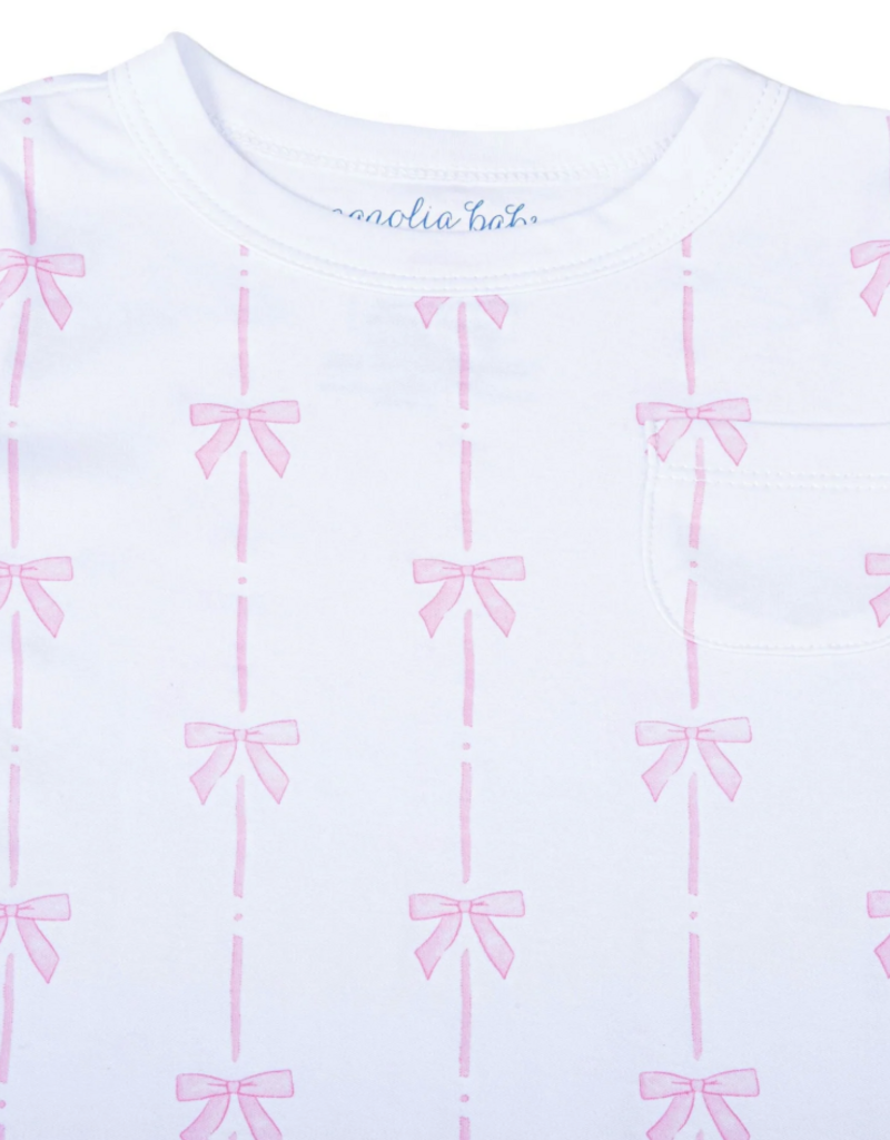 Magnolia Baby Amelias Classic Pink Long Pajamas