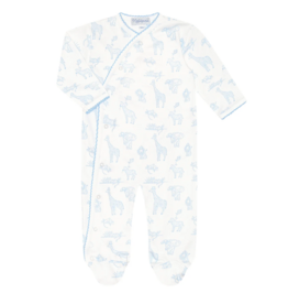 Nellapima Blue Safari Crossover Footie