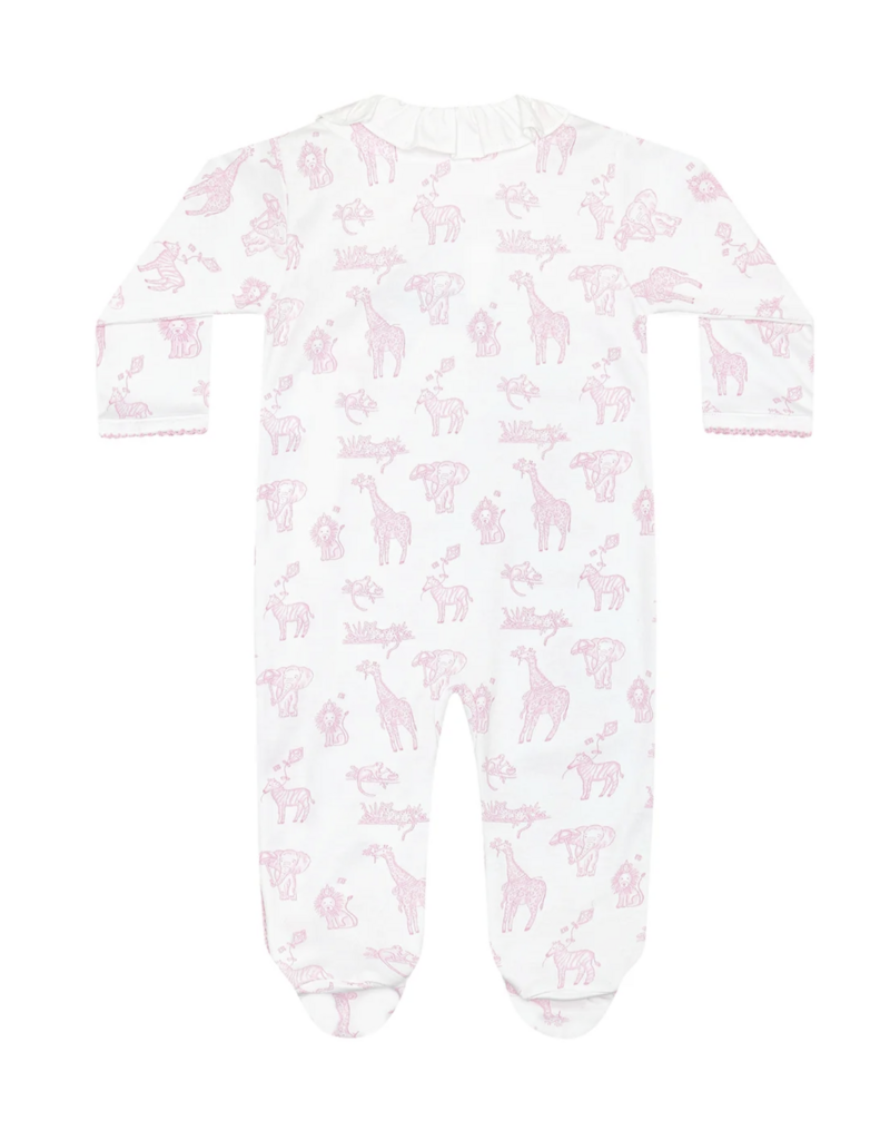 Nellapima Pink Safari Crossover Footie