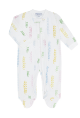 Nellapima Spirals Print Zipper Footie