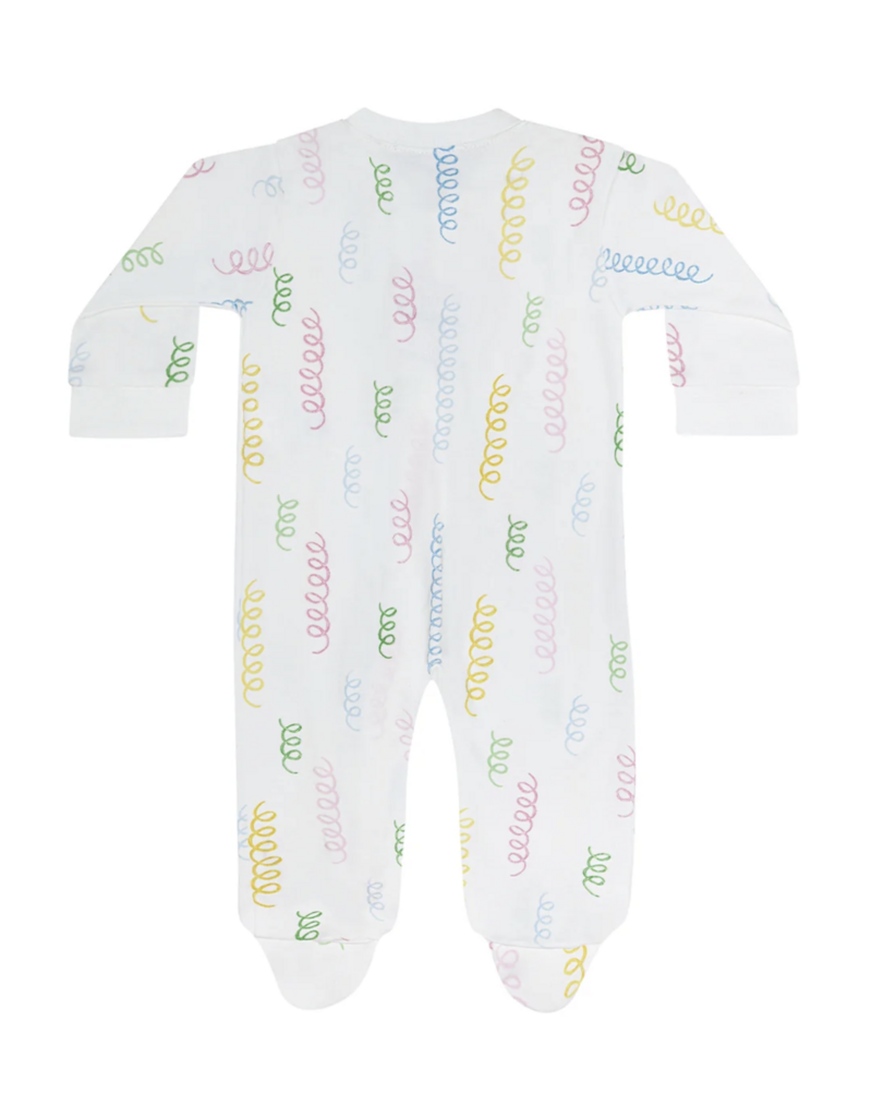 Nellapima Spirals Print Zipper Footie