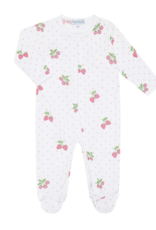 Nellapima Berries Pink Zipper Footie