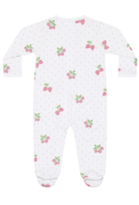 Nellapima Berries Pink Zipper Footie