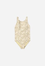 Rylee + Cru Inc. SCRUNCH ONE-PIECE LEMON MEADOW