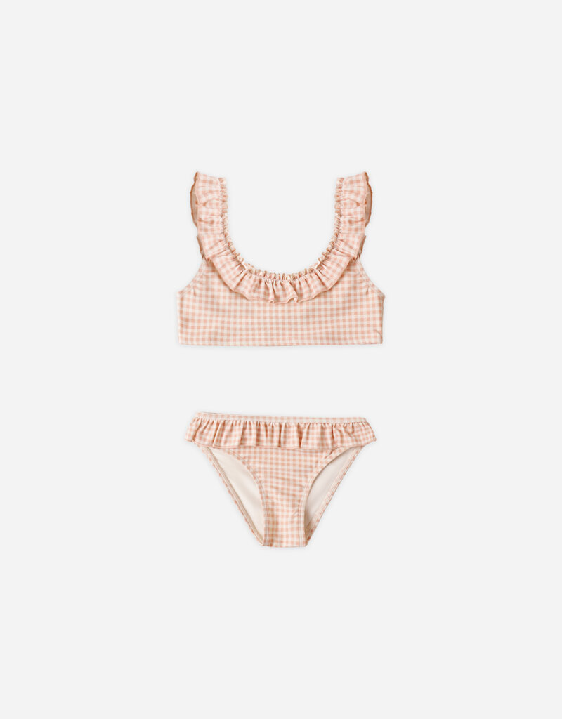 Rylee + Cru Inc. GIANA BIKINI PETAL GINGHAM