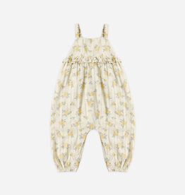 Rylee + Cru Inc. KINSLEY JUMPSUIT LEMON DITSY FLOWER