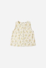 Rylee + Cru Inc. LENNY TOP LEMON DITSY FLOWER