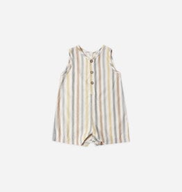 Rylee + Cru Inc. MAVRICK ROMPER VALENCIA STRIPE
