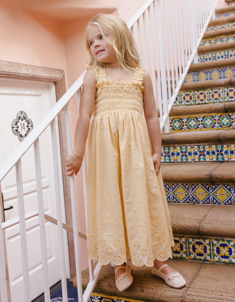 Rylee + Cru Inc. HANNA DRESS LEMON