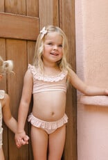Rylee + Cru Inc. GIANA BIKINI PETAL GINGHAM