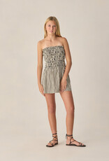 Rylee + Cru Inc. TEEN DARIA MINI DRESS WAVY STRIPE