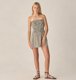 Rylee + Cru Inc. TEEN DARIA MINI DRESS WAVY STRIPE