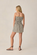 Rylee + Cru Inc. TEEN DARIA MINI DRESS WAVY STRIPE