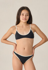 Rylee + Cru Inc. TEEN CORA BIKINI SET BLACK