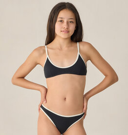 Rylee + Cru Inc. TEEN CORA BIKINI SET BLACK