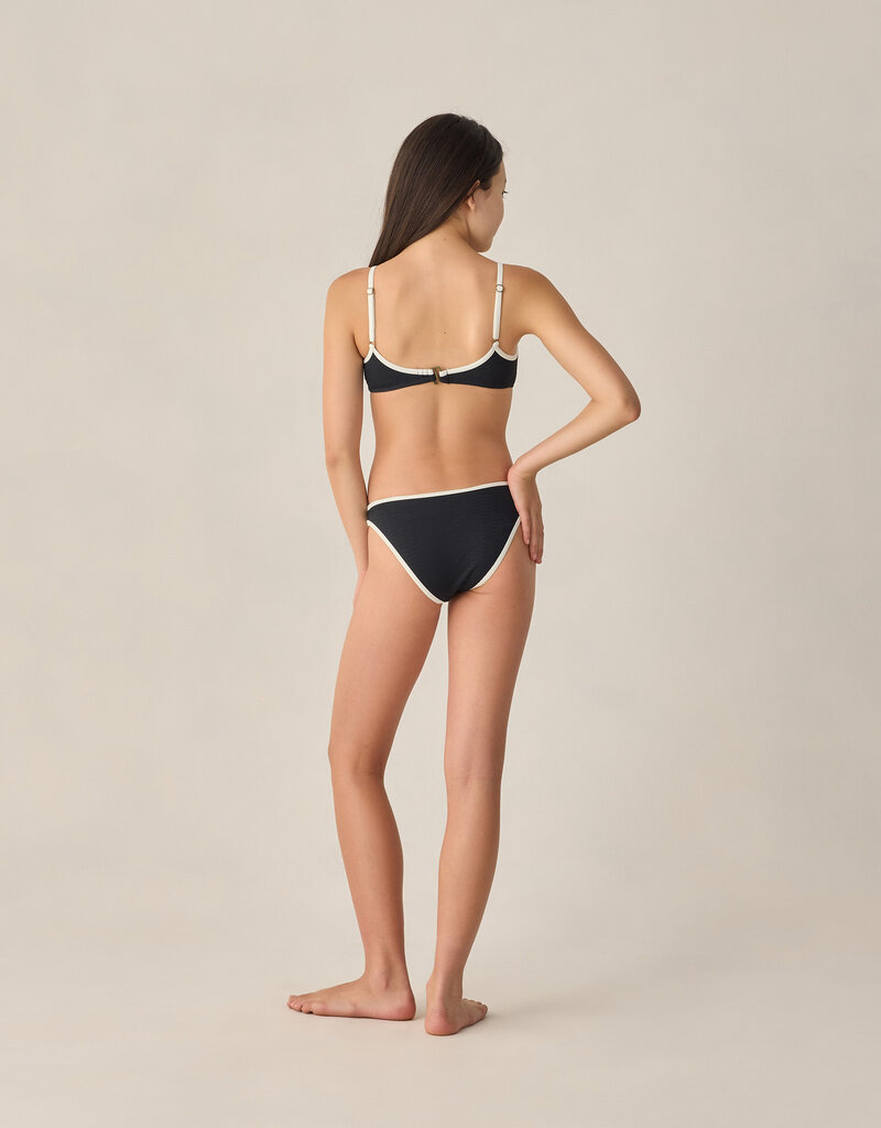 Rylee + Cru Inc. TEEN CORA BIKINI SET BLACK