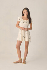 Rylee + Cru LLC TEEN IVY DRESS POLKA DOT NATURAL