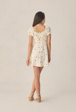 Rylee + Cru Inc. TEEN IVY DRESS POLKA DOT NATURAL