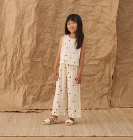 Rylee + Cru Inc. WIDE LEG PANT POLKA DOT NATURAL