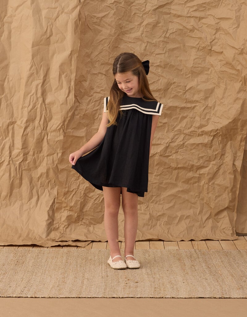 Rylee + Cru Inc. SAILOR DRESS BLACK