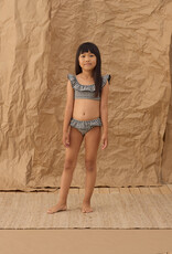 Rylee + Cru Inc. MARGOT BIKINI BLACK GINGHAM