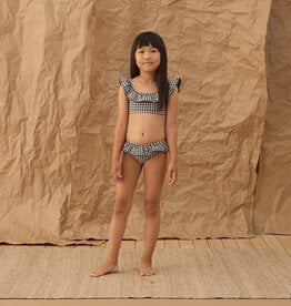 Rylee + Cru LLC SALE MARGOT BIKINI BLACK GINGHAM
