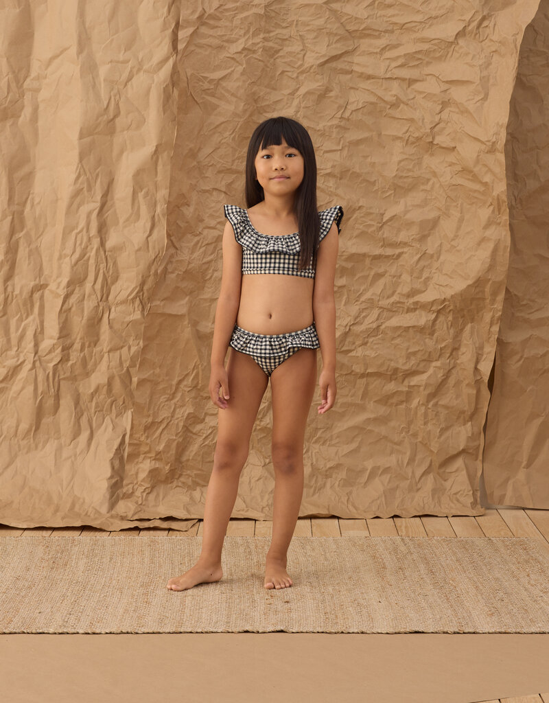 Rylee + Cru Inc. MARGOT BIKINI BLACK GINGHAM