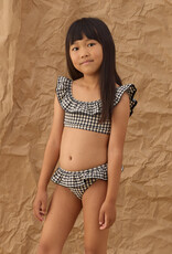 Rylee + Cru Inc. MARGOT BIKINI BLACK GINGHAM