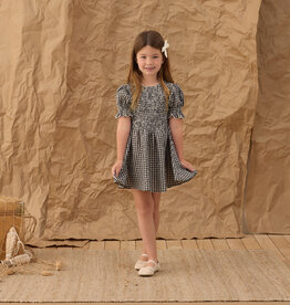 Rylee + Cru Inc. LOUISE DRESS BLACK CHECK