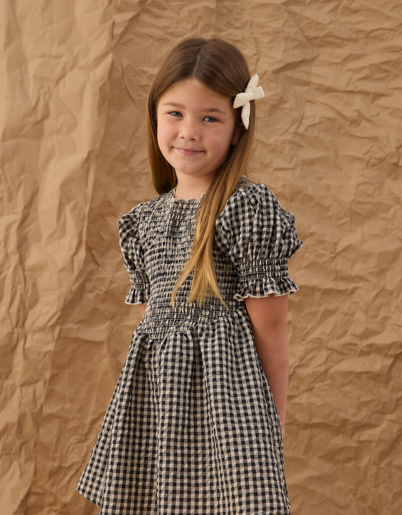 Rylee + Cru Inc. LOUISE DRESS BLACK CHECK
