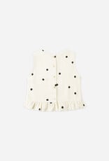 Rylee + Cru Inc. OCEANSIDE TOP POLKA DOT NATURAL