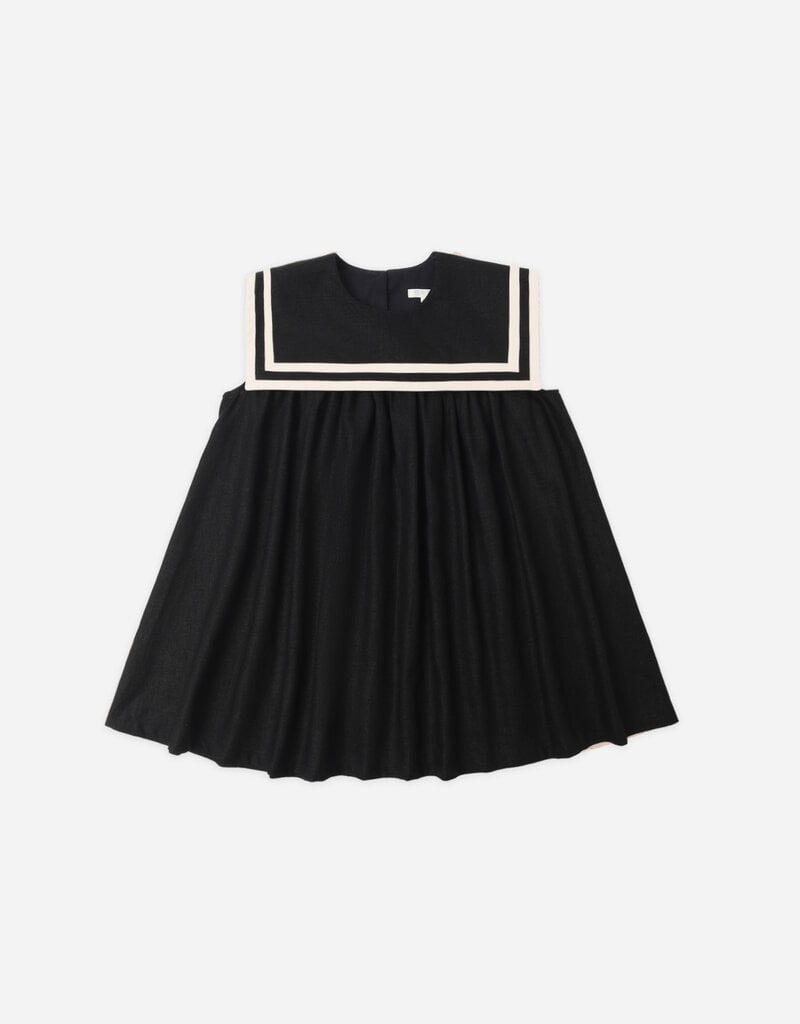 Rylee + Cru Inc. SAILOR DRESS BLACK