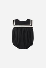 Rylee + Cru Inc. SAILOR ROMPER BLACK