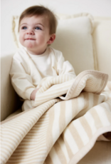 ChappyWrap Sweet Pea Stripe Oak Mini Blanket