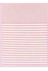 ChappyWrap Sweet Pea Stripe Blush Mini Blanket