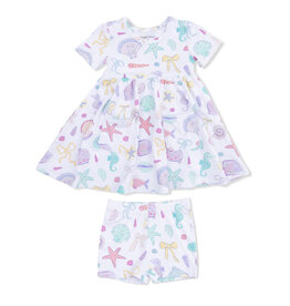 Angel Dear SALE Beach Days Twirly Dress w/Cartwheel Short