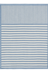 ChappyWrap Sweet Pea Stripe Fog Mini Blanket