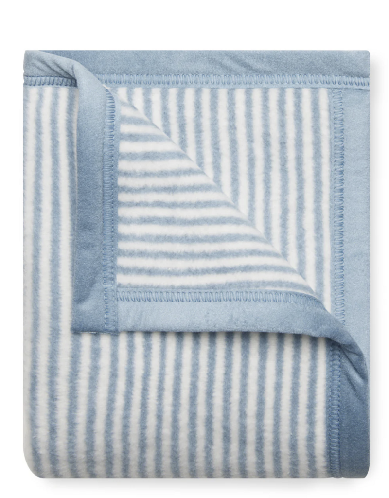 ChappyWrap Sweet Pea Stripe Fog Mini Blanket