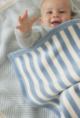 ChappyWrap Sweet Pea Stripe Fog Mini Blanket