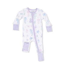 Angel Dear Floral Sea Creatures Convertible Romper