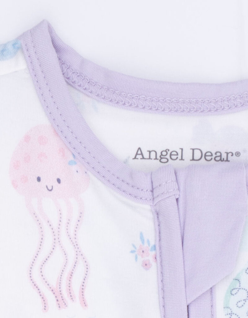 Angel Dear Floral Sea Creatures Convertible Romper