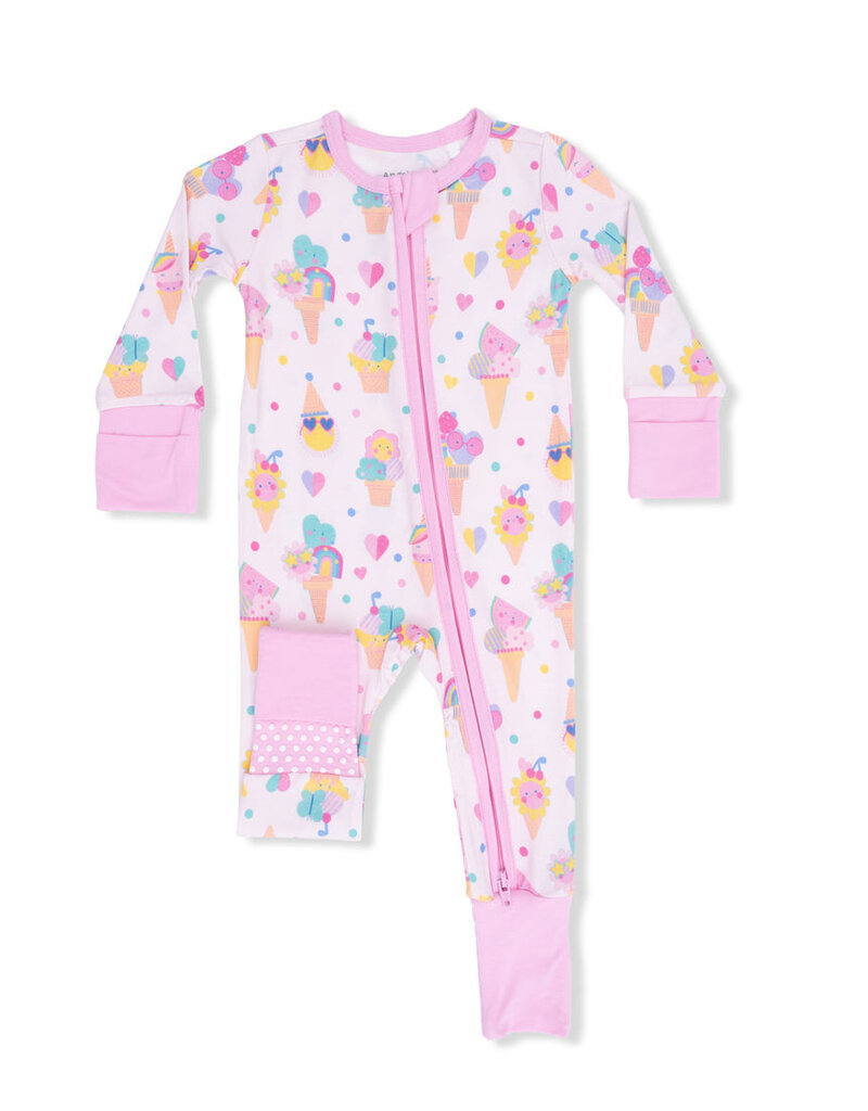 Angel Dear Ice Cream Fun Crew Convertible Romper