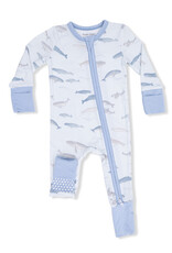 Angel Dear Little Whales Convertible Romper