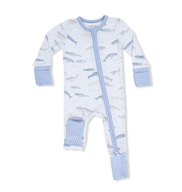 Angel Dear Little Whales Convertible Romper
