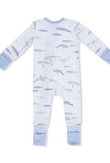 Angel Dear Little Whales Convertible Romper