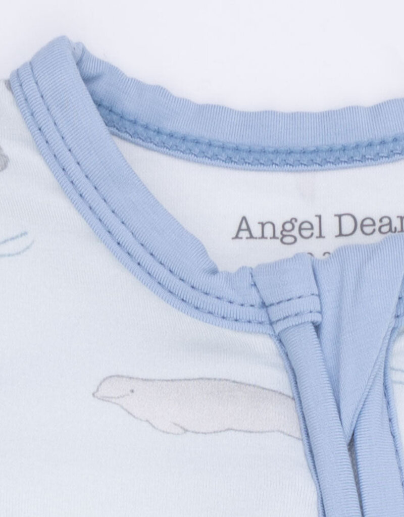 Angel Dear Little Whales Convertible Romper